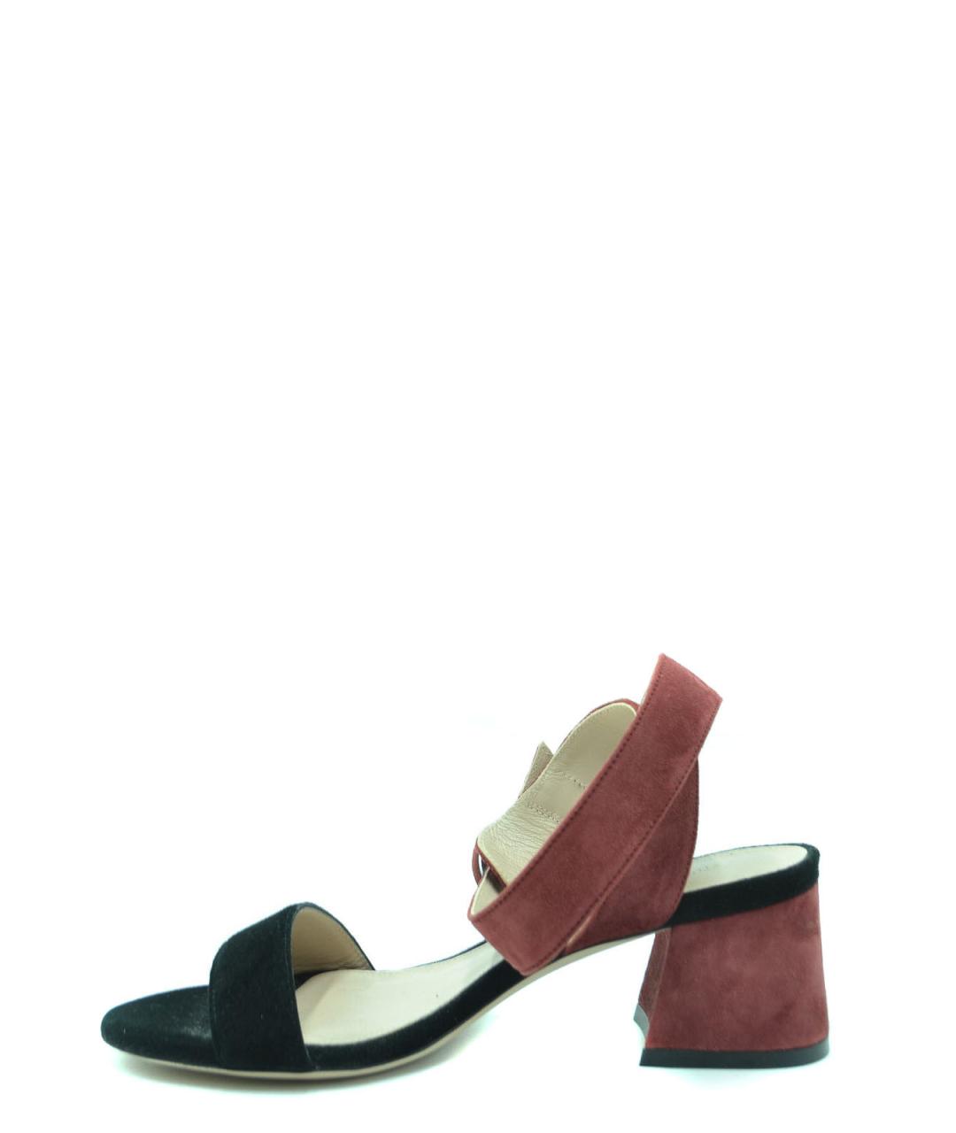 STUART WEITZMAN Черные кожаные сандалии, фото 3