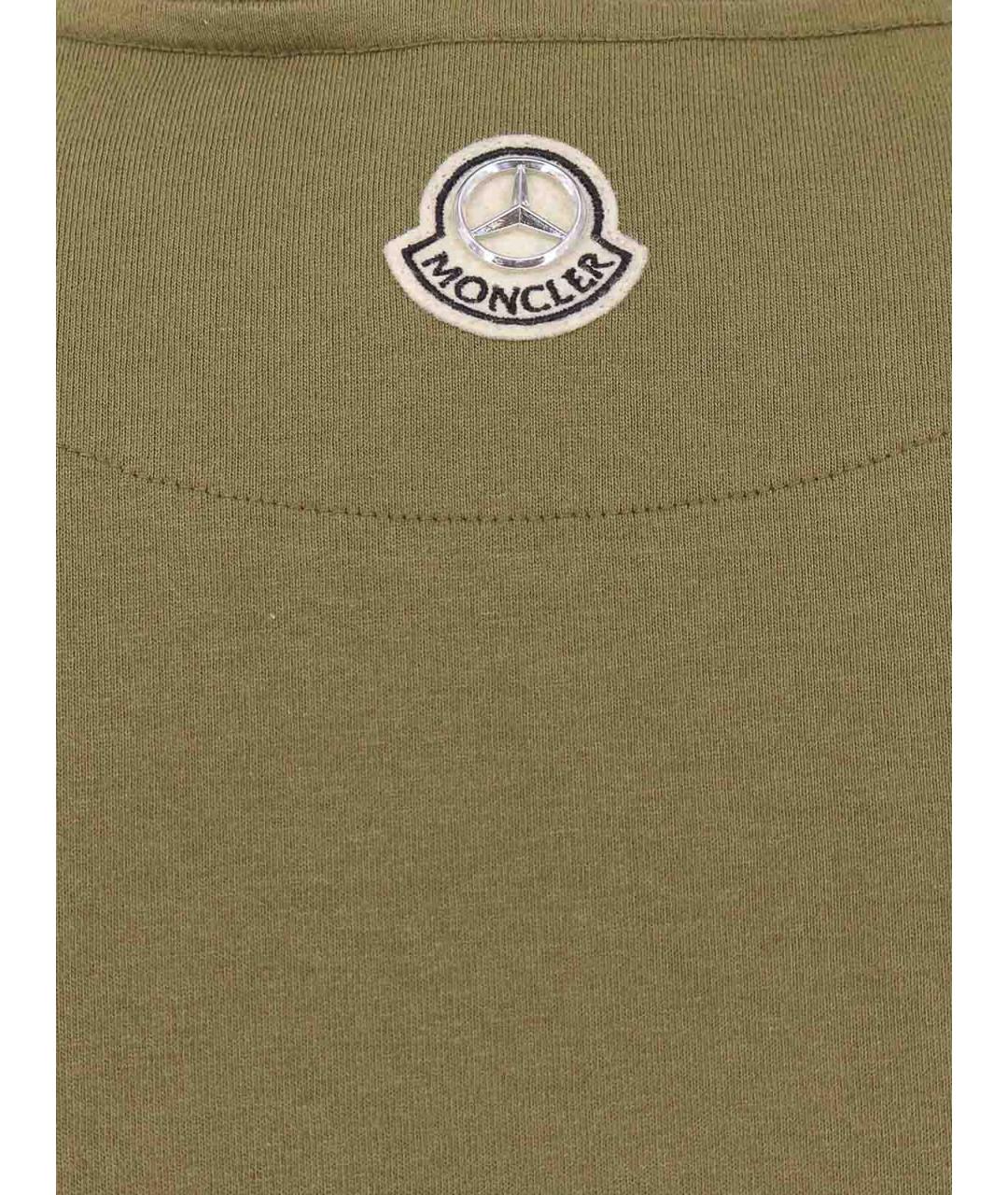 MONCLER Мульти хлопковая футболка, фото 3