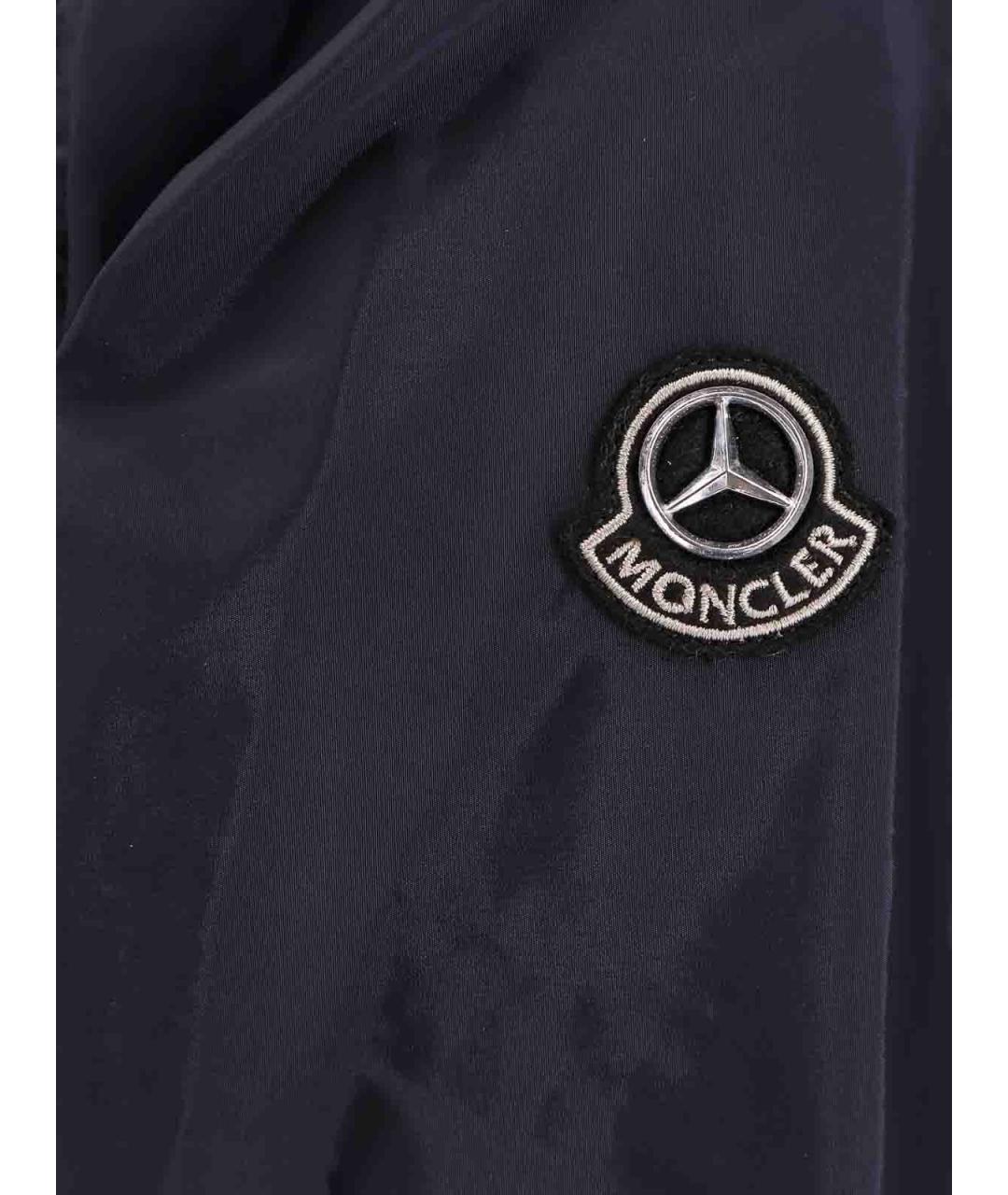 MONCLER Синяя полиамидовая куртка, фото 3