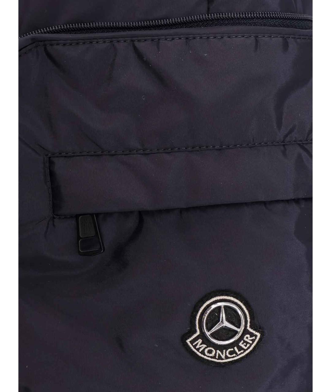 MONCLER Синие полиамидовые шорты, фото 3