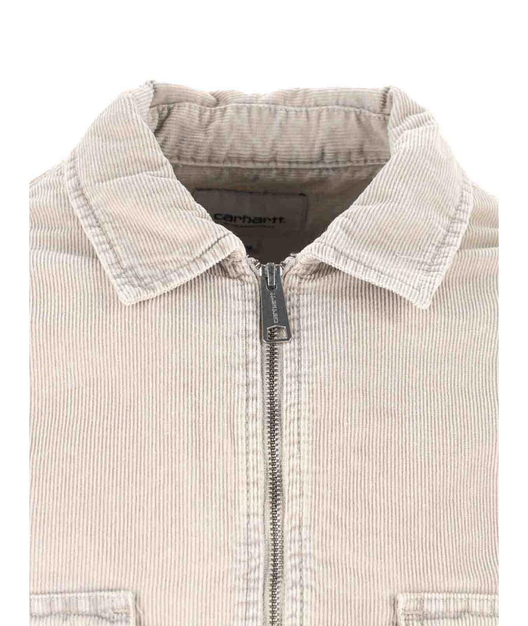 CARHARTT Бежевая бархатная куртка, фото 4
