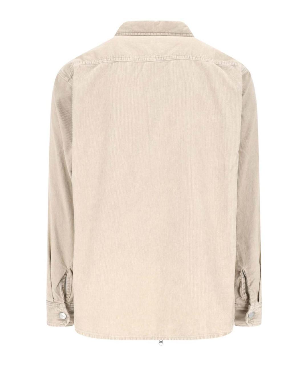 CARHARTT Бежевая бархатная куртка, фото 2