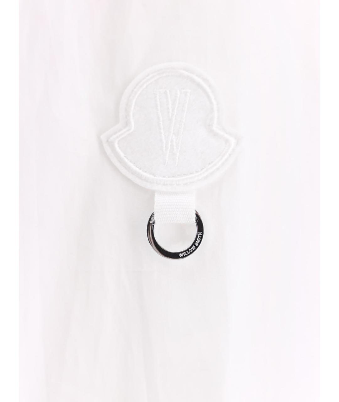 MONCLER Белая хлопковая рубашка, фото 3
