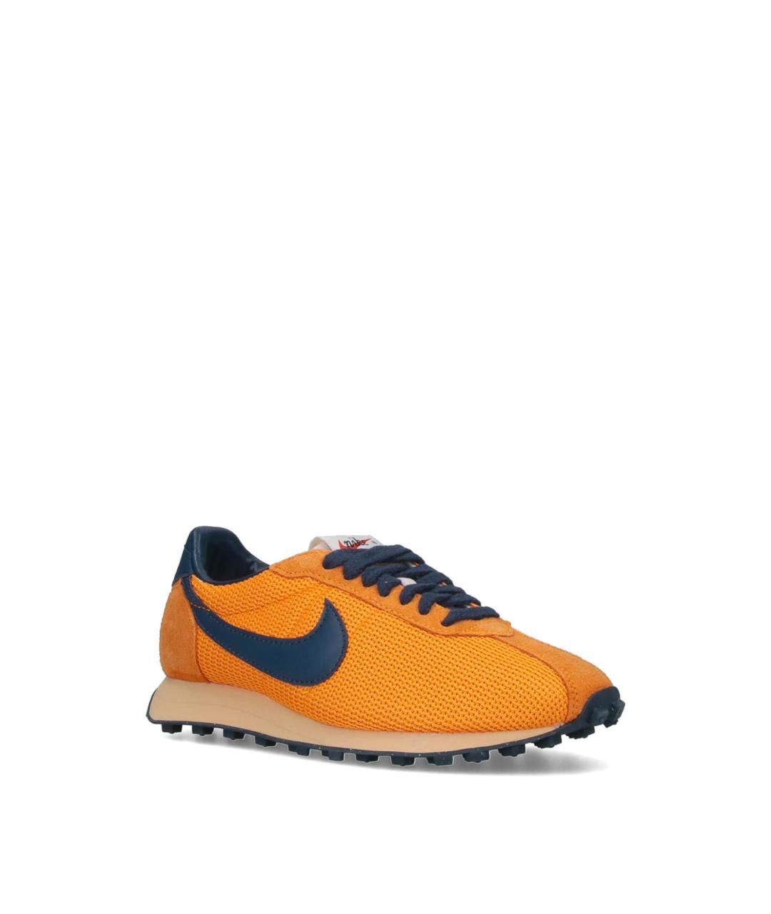 NIKE Оранжевые замшевые кроссовки, фото 2