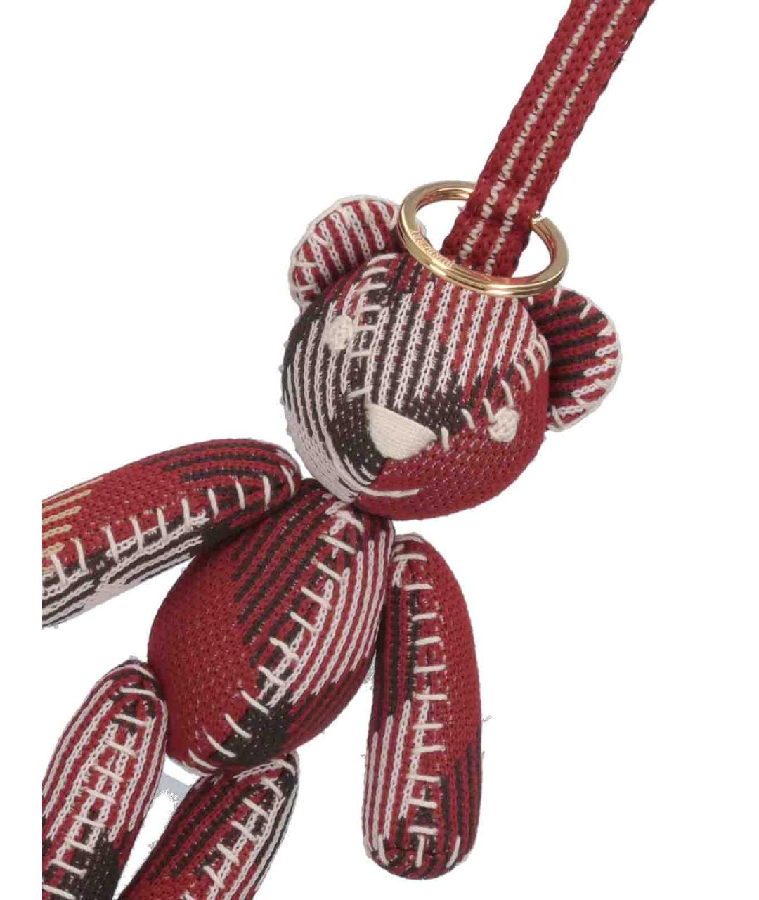 BURBERRY Красная ключница, фото 3
