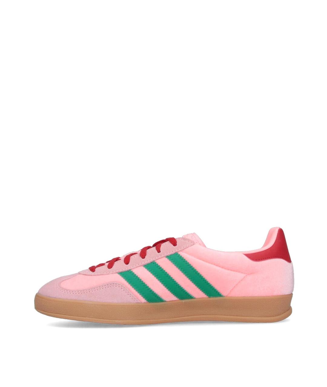 ADIDAS Розовые замшевые кеды, фото 3