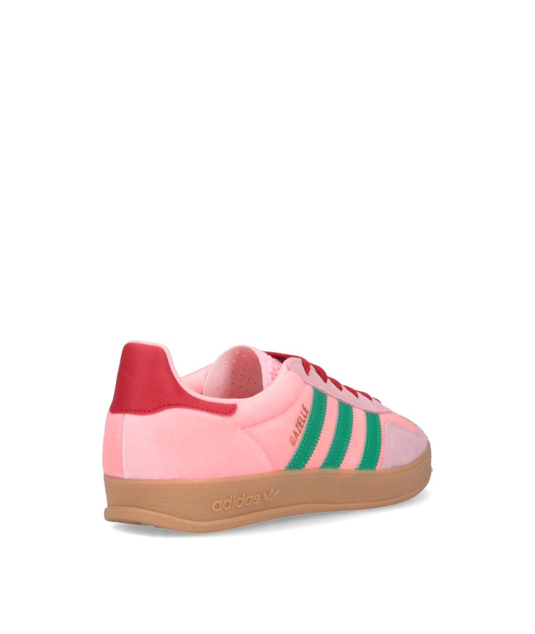 ADIDAS Розовые замшевые кеды, фото 4