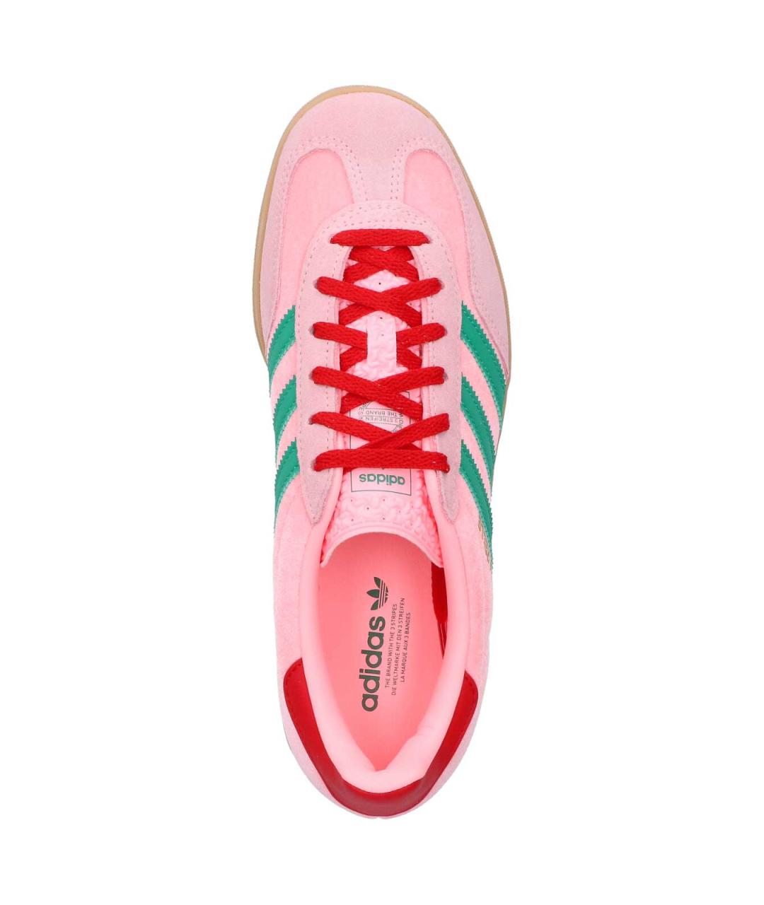 ADIDAS Розовые замшевые кеды, фото 5