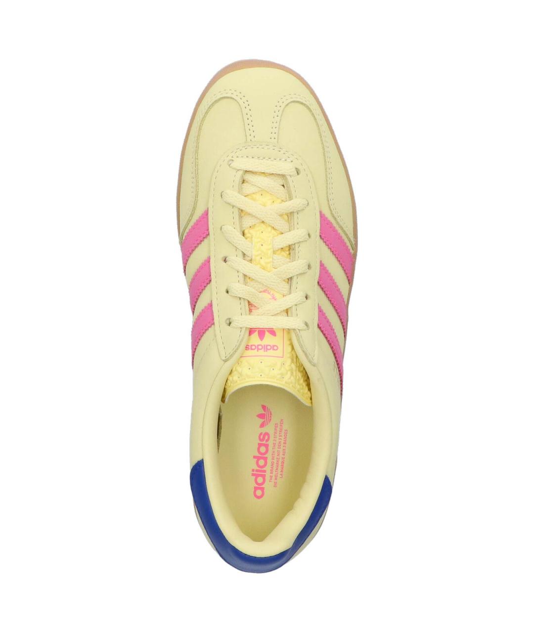 ADIDAS Желтые замшевые кроссовки, фото 5