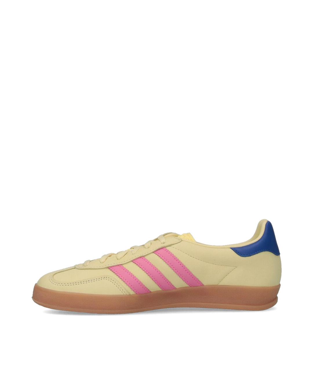 ADIDAS Желтые замшевые кроссовки, фото 3
