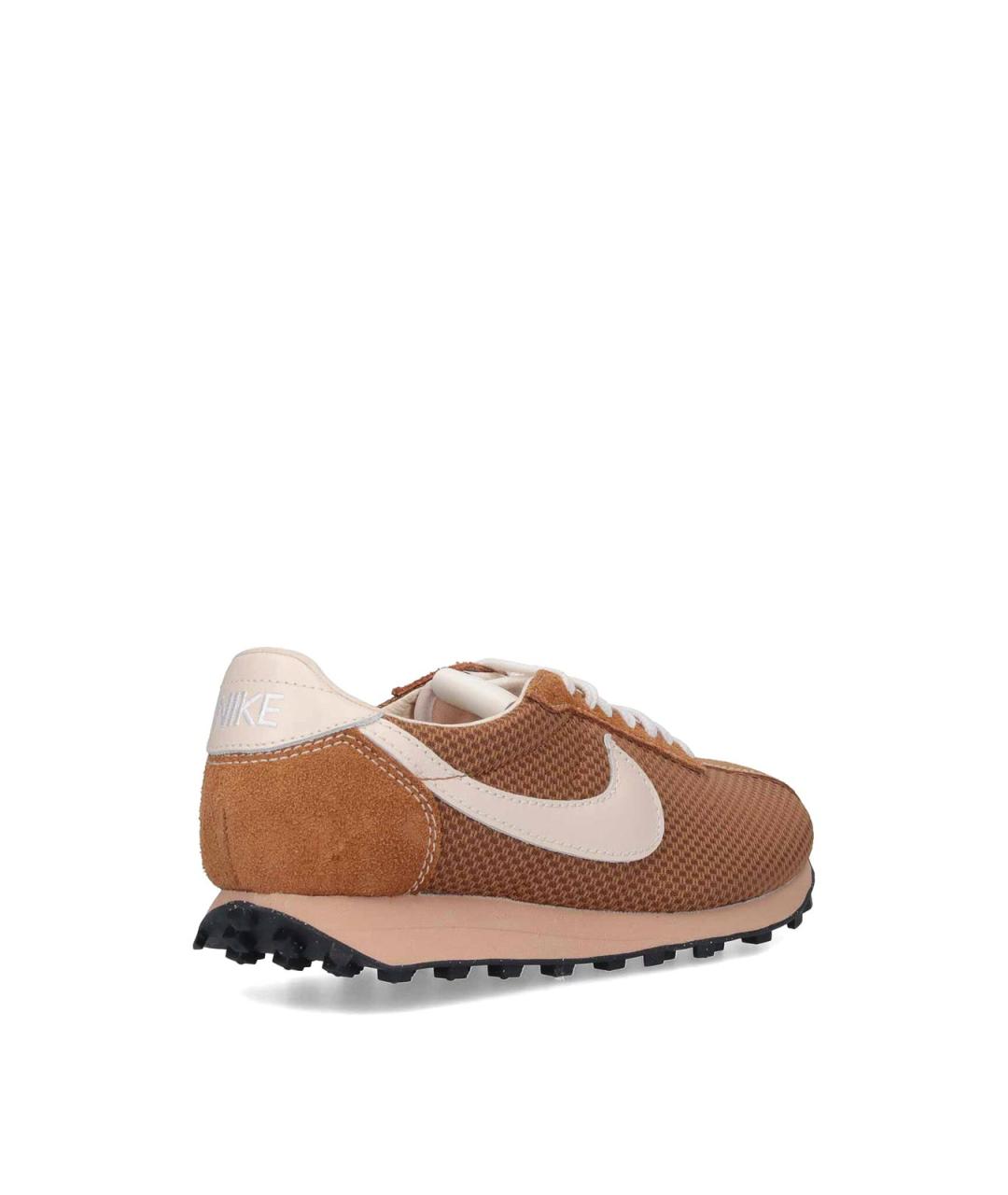 NIKE Коричневые замшевые низкие кроссовки / кеды, фото 4