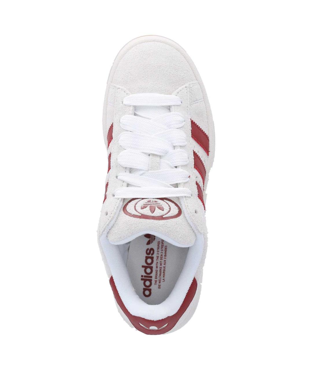 ADIDAS Белые замшевые кроссовки, фото 5