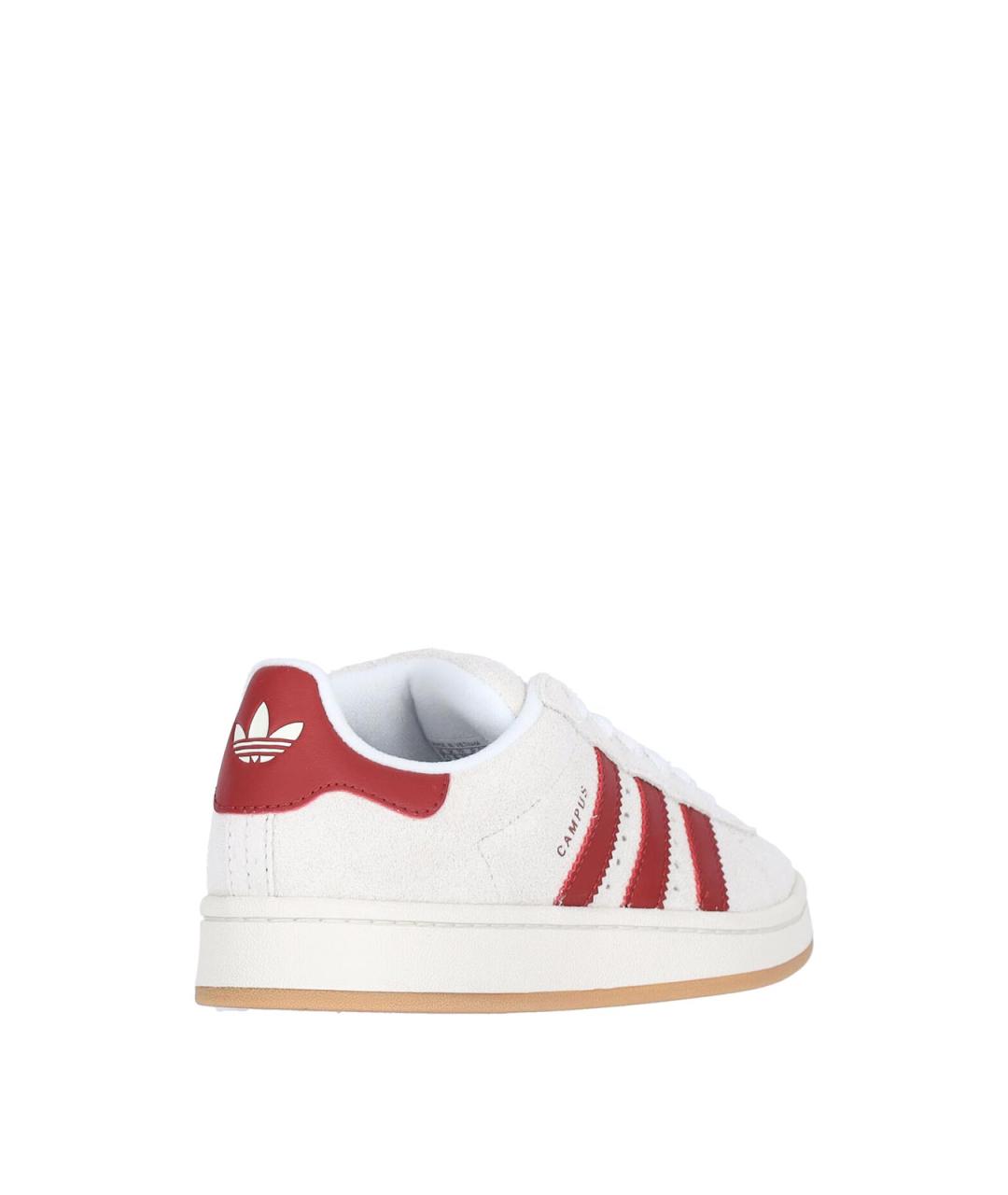 ADIDAS Белые замшевые кроссовки, фото 4