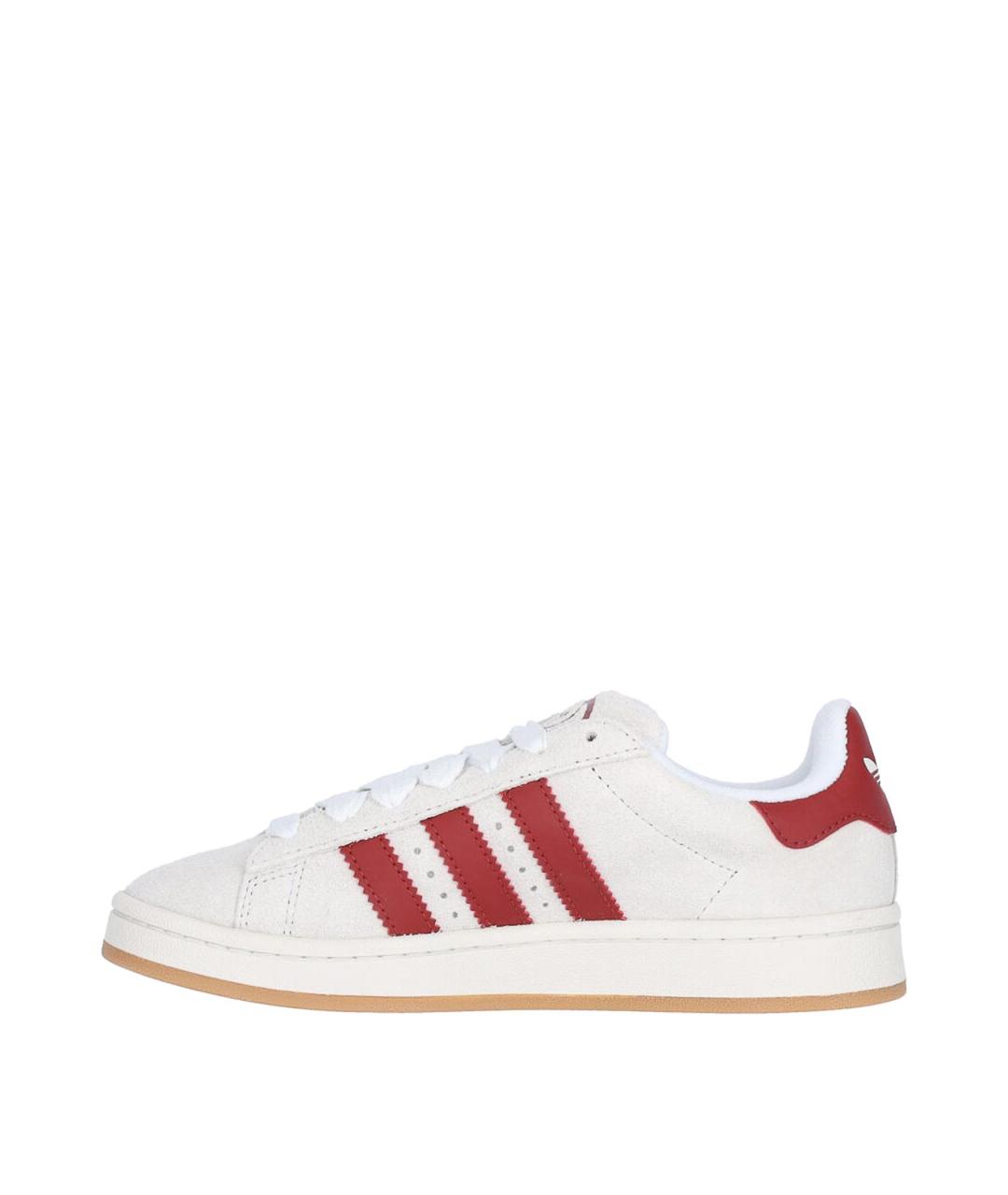ADIDAS Белые замшевые кроссовки, фото 3