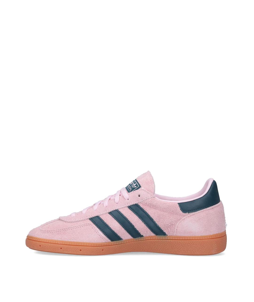 ADIDAS Розовые замшевые кеды, фото 3
