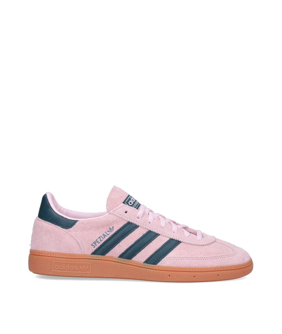 ADIDAS Розовые замшевые кеды, фото 1
