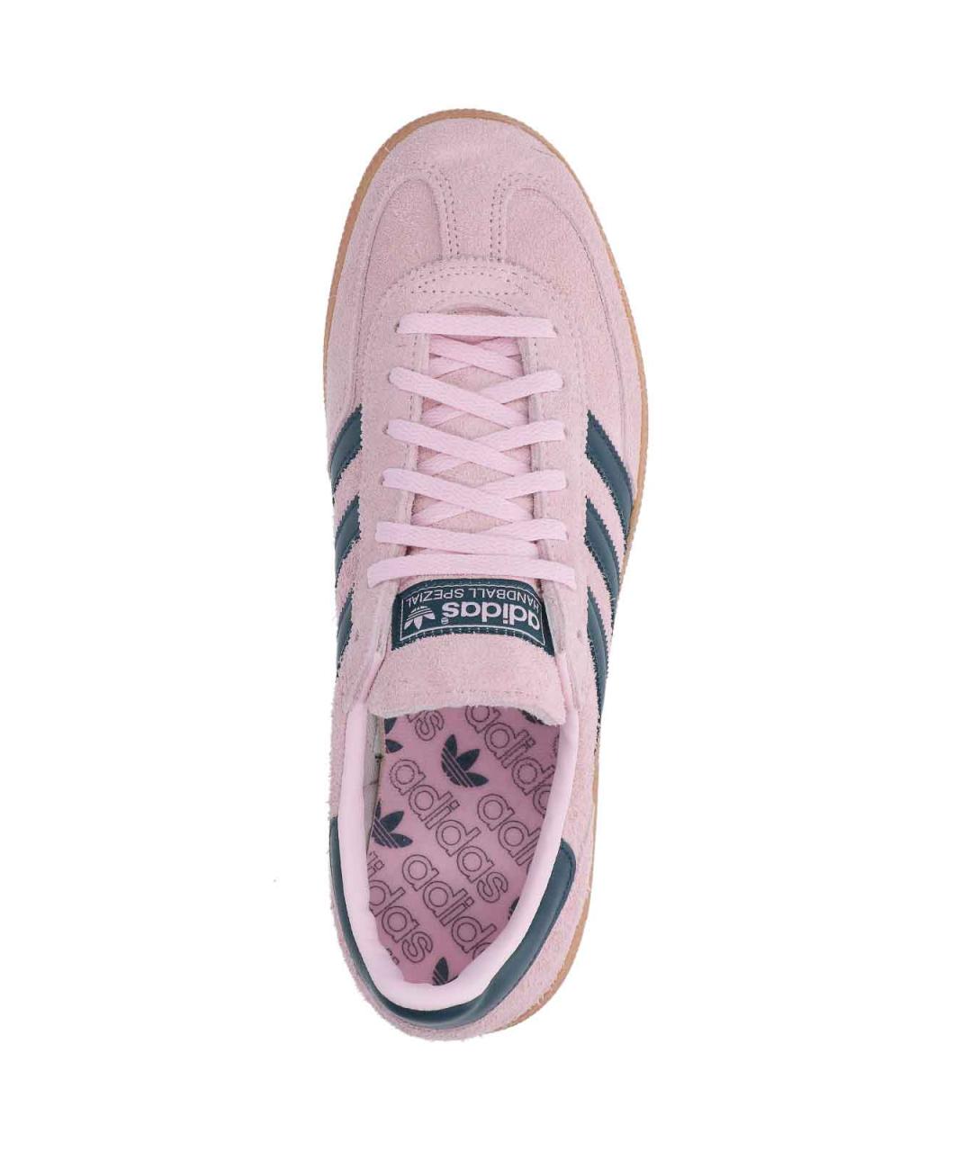 ADIDAS Розовые замшевые кеды, фото 5