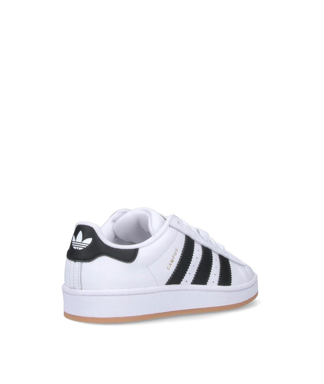 ADIDAS Белые кожаные низкие кроссовки / кеды, фото 4