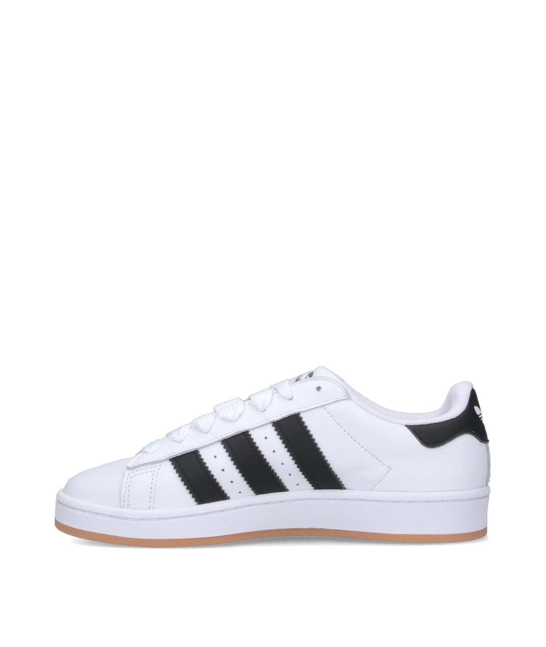 ADIDAS Белые кожаные низкие кроссовки / кеды, фото 3