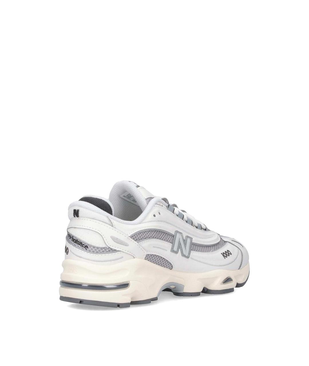 NEW BALANCE Белые кожаные низкие кроссовки / кеды, фото 4