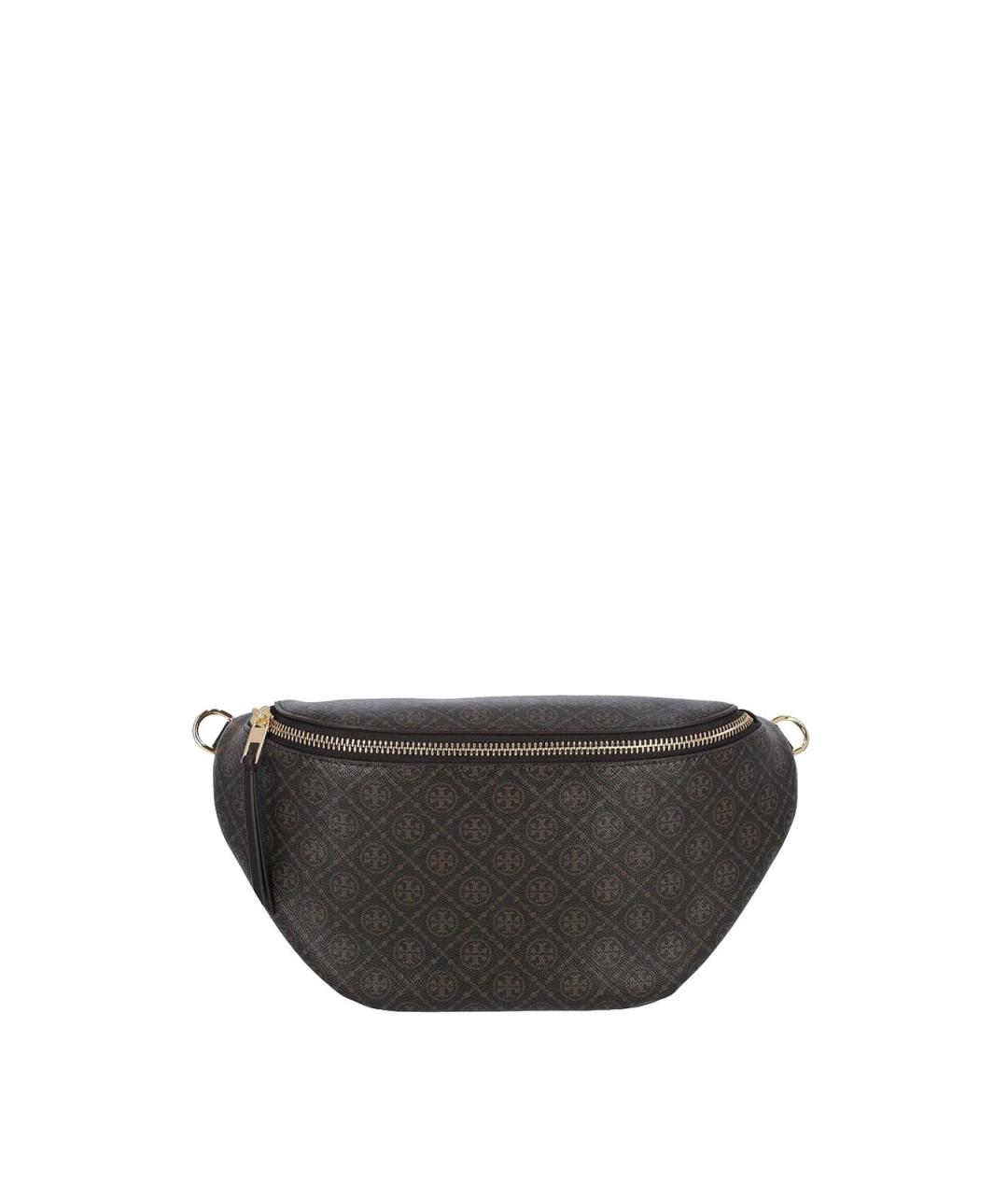 TORY BURCH Коричневая поясная сумка, фото 1