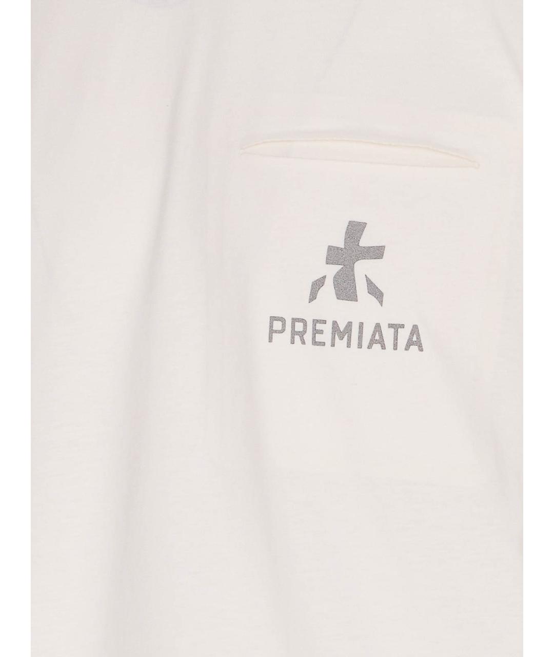 PREMIATA Белая синтетическая футболка, фото 3