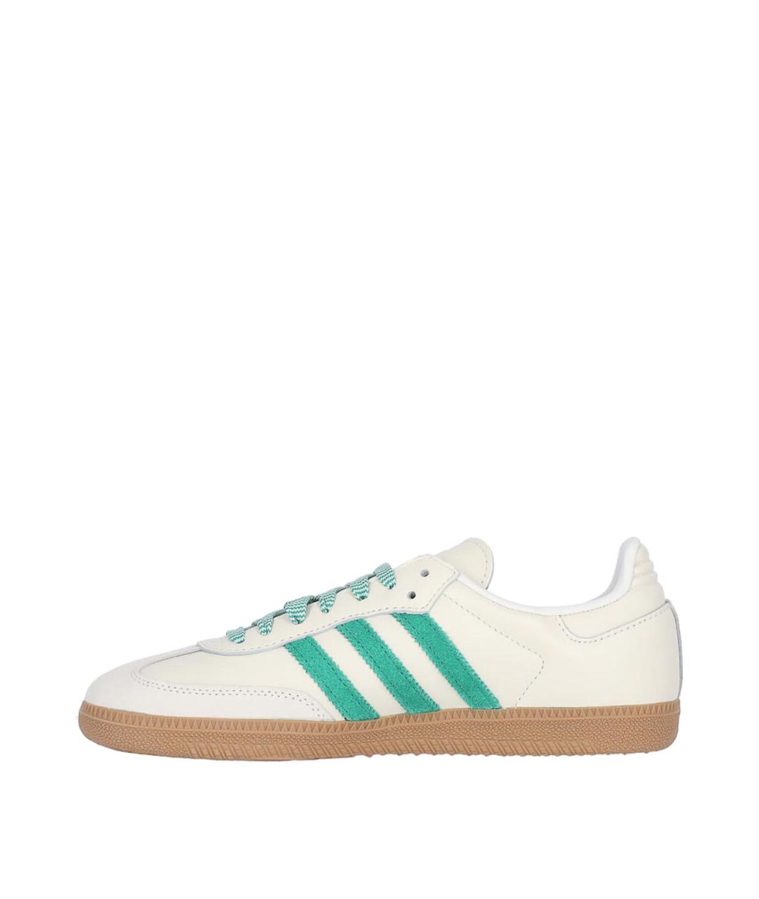 ADIDAS Белые кожаные кеды, фото 3