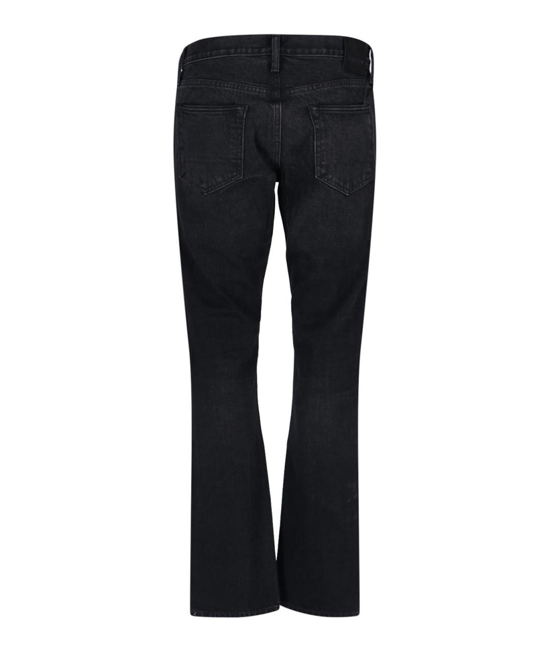 TOM FORD Черные хлопковые джинсы, фото 2