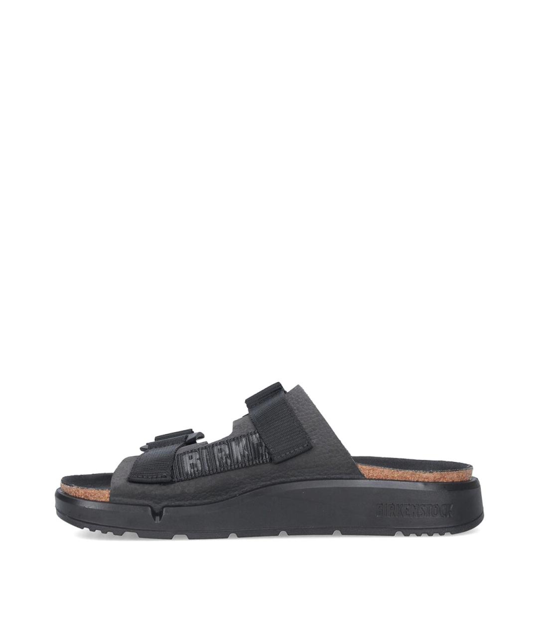 BIRKENSTOCK Черные кожаные сандалии, фото 3