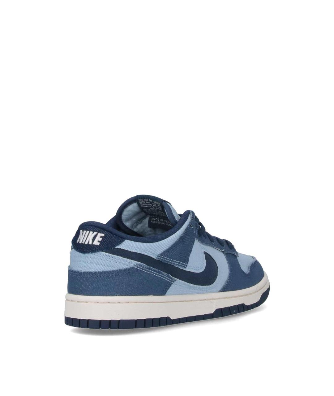 NIKE Синие резиновые низкие кроссовки / кеды, фото 4