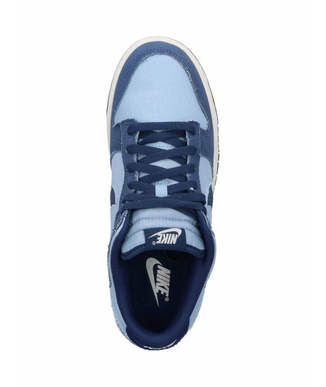 NIKE Синие резиновые низкие кроссовки / кеды, фото 5