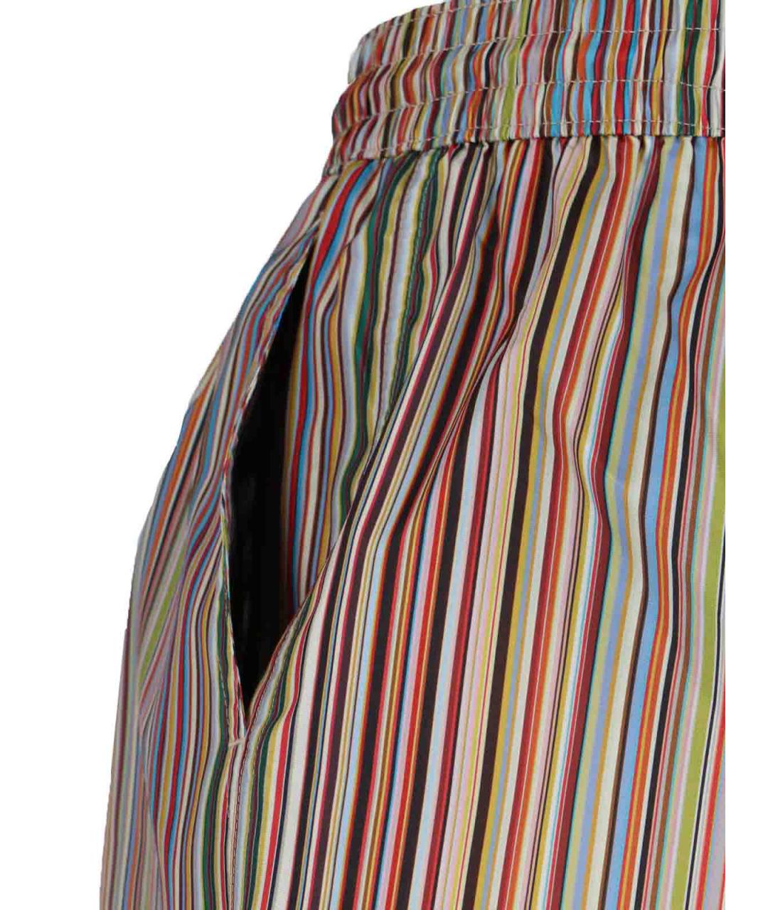 PAUL SMITH Мульти полиэстеровые шорты, фото 5