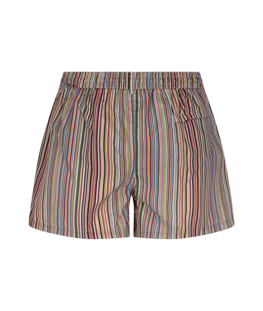 PAUL SMITH Мульти полиэстеровые шорты, фото 2