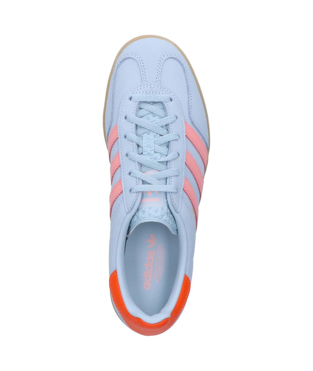 ADIDAS Голубые замшевые кеды, фото 5