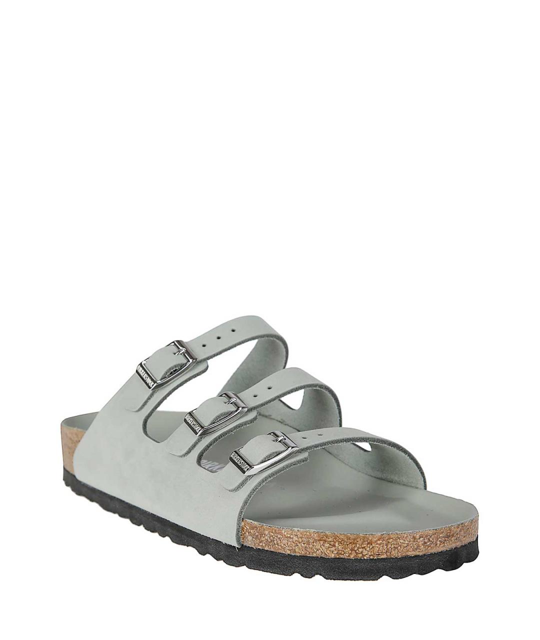 BIRKENSTOCK Кожаные шлепанцы, фото 2