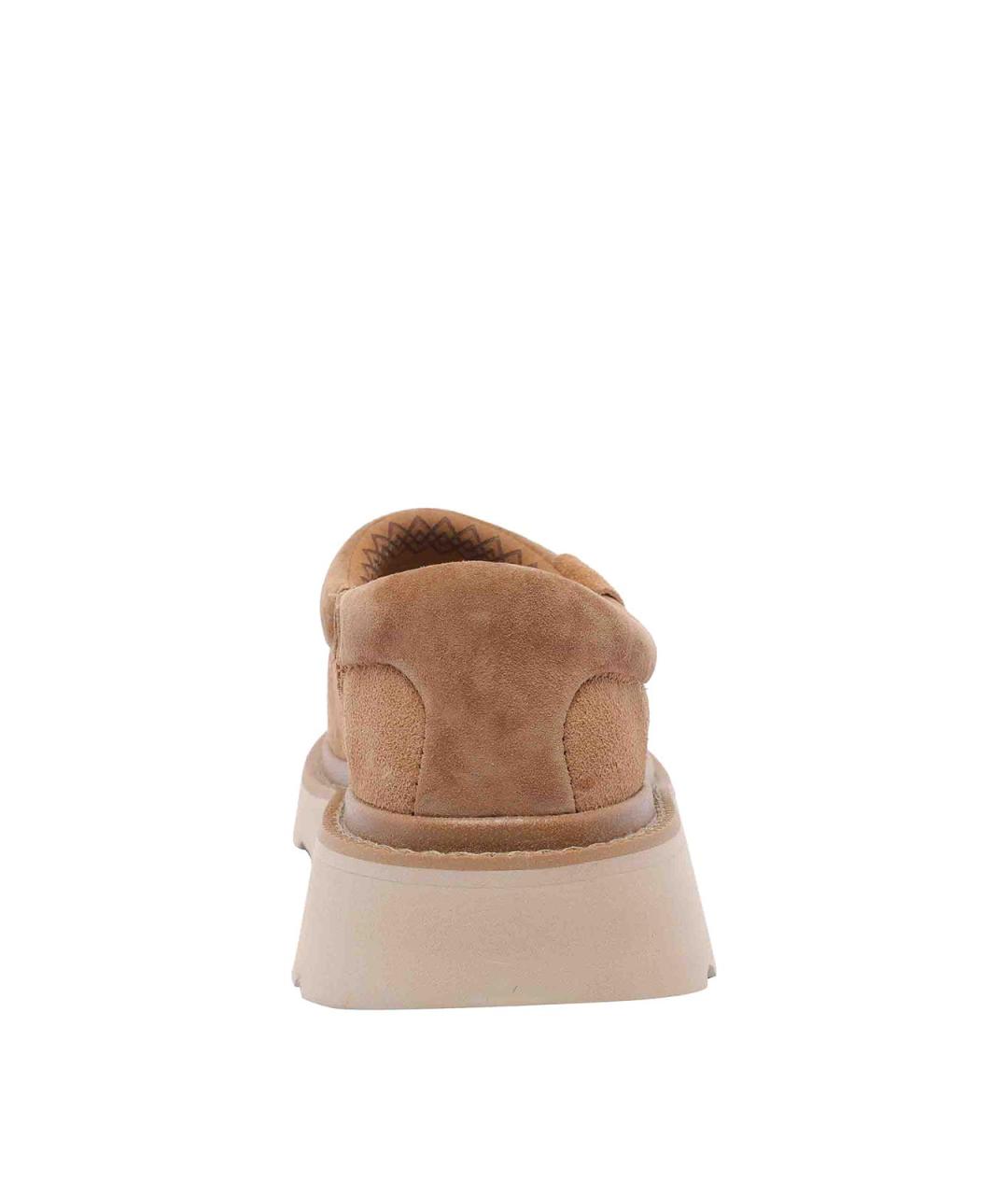 UGG Коричневые замшевые лоферы, фото 4