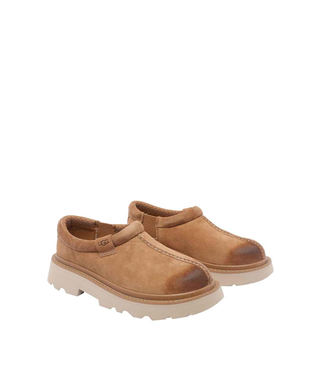 UGG Коричневые замшевые лоферы, фото 2