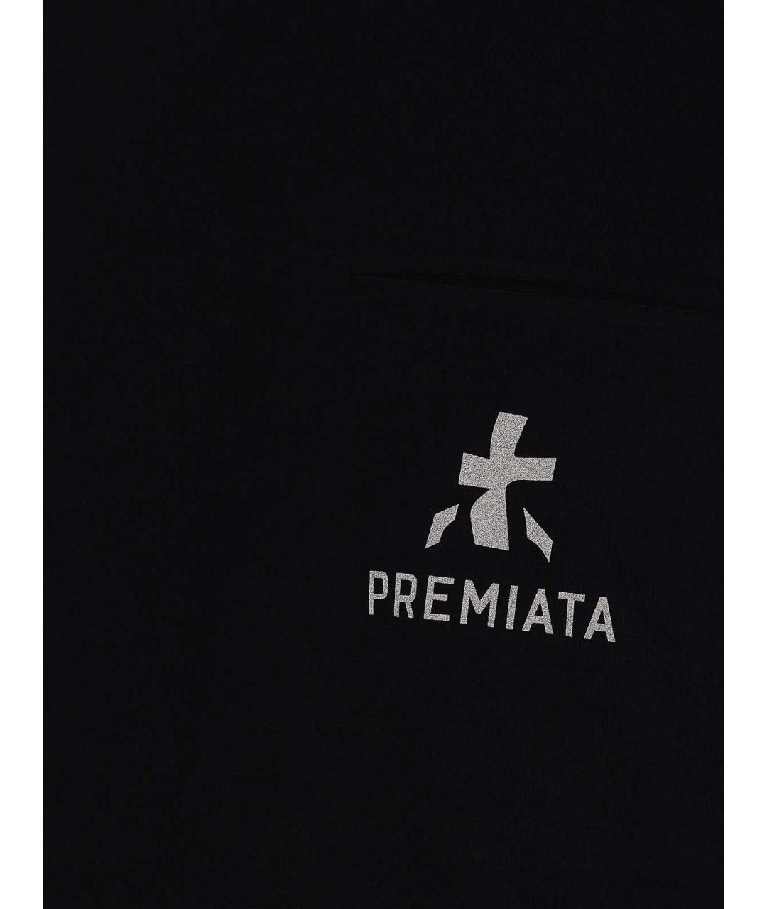 PREMIATA Черная хлопковая футболка, фото 3