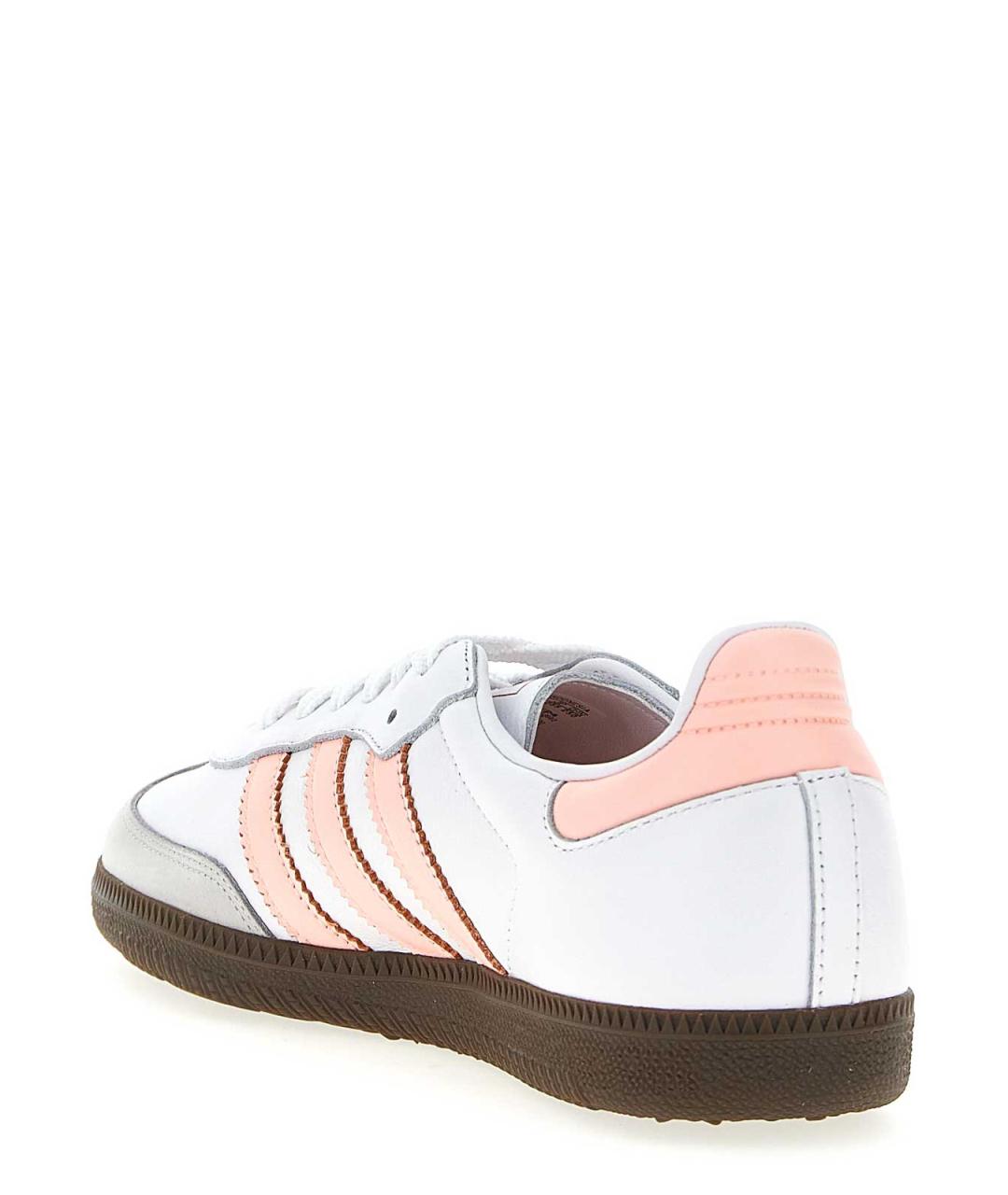 ADIDAS Белые кожаные кроссовки, фото 3