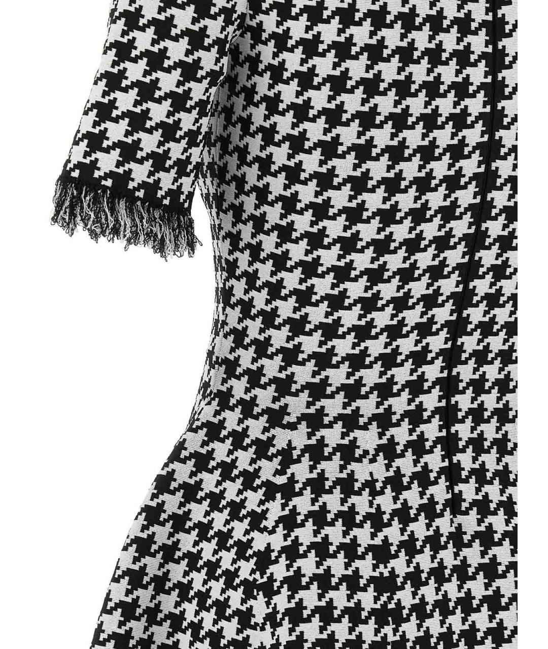 ALEXANDER MCQUEEN Мульти вискозное повседневное платье, фото 4