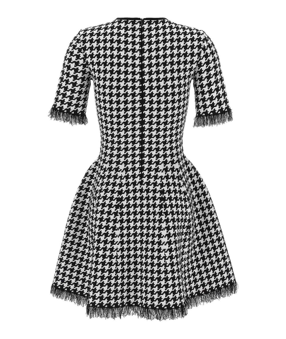 ALEXANDER MCQUEEN Мульти вискозное повседневное платье, фото 2