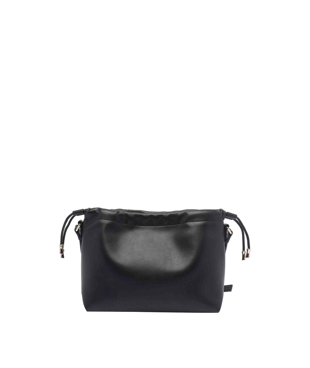 A.P.C. Черная кожаная сумка через плечо, фото 3