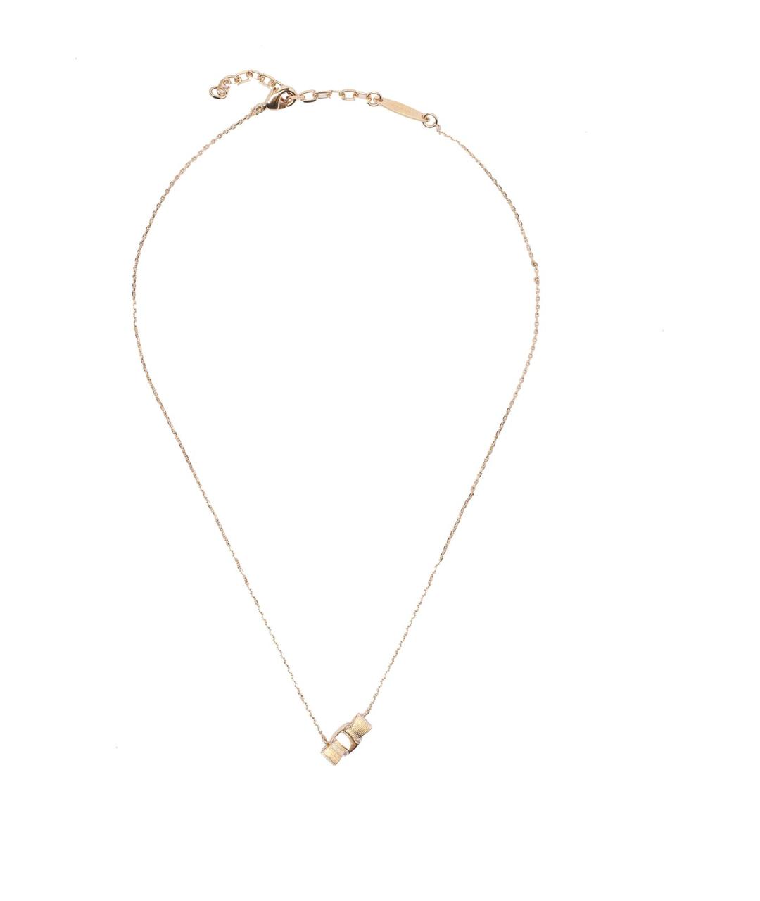 FERRAGAMO Золотое колье из желтого золота, фото 1