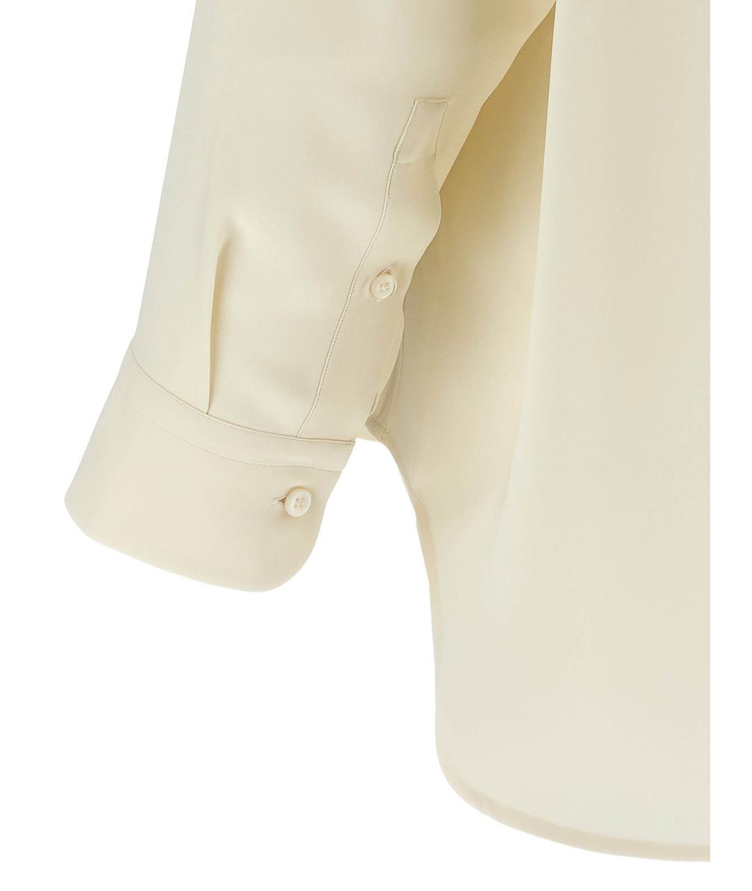 BRIONI Белая шелковая рубашка, фото 4