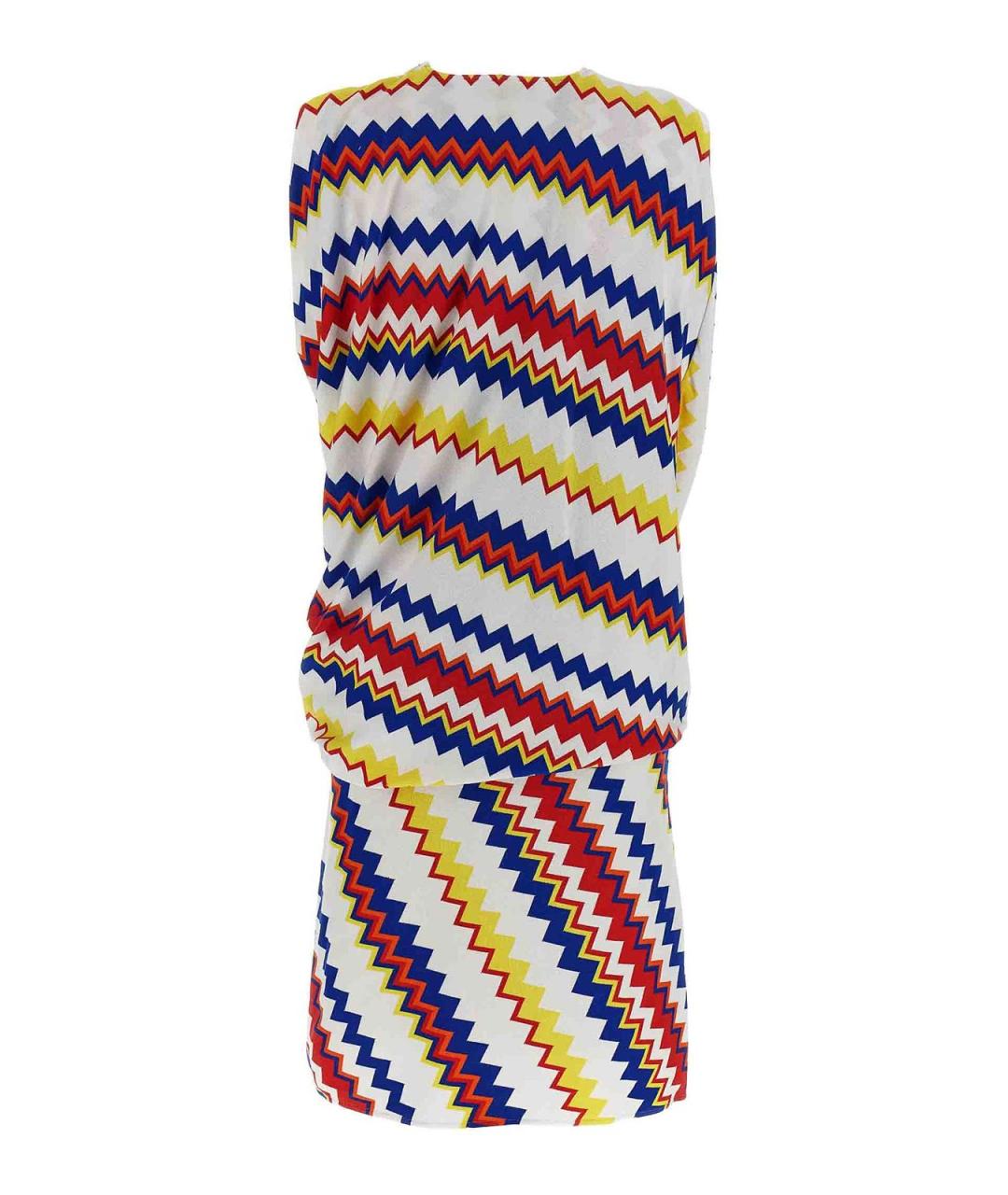 MISSONI Мульти вискозное повседневное платье, фото 2