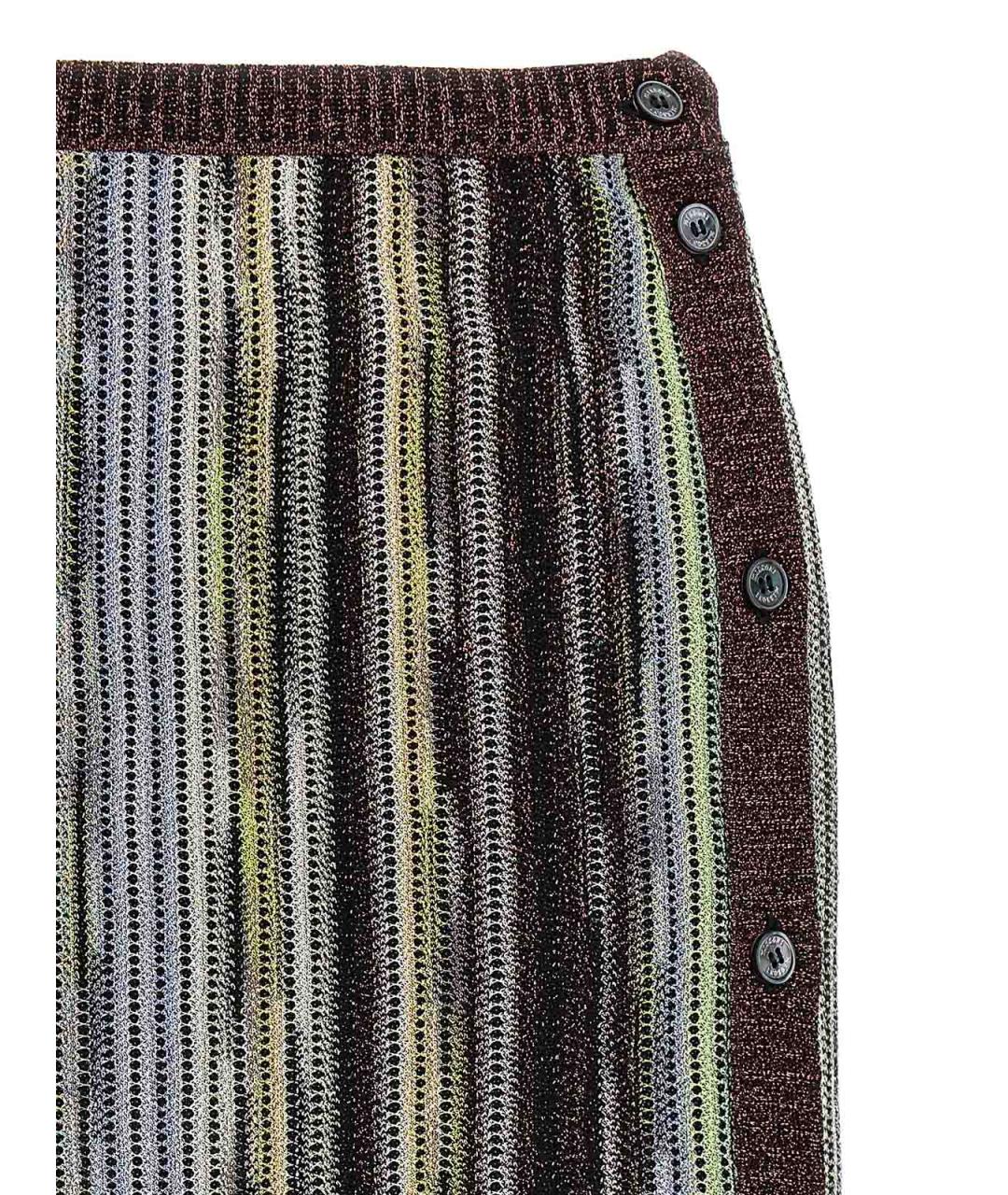 MISSONI Мульти вискозная юбка мини, фото 3