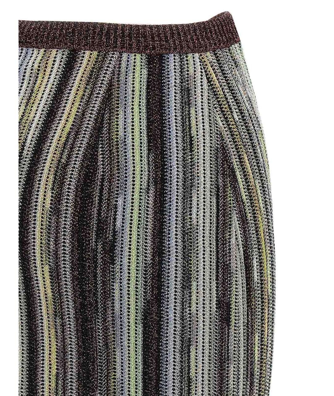 MISSONI Мульти вискозная юбка мини, фото 4
