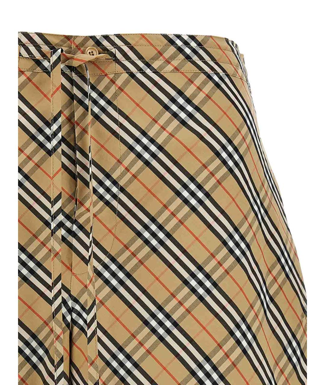 BURBERRY Мульти хлопковые шорты, фото 3