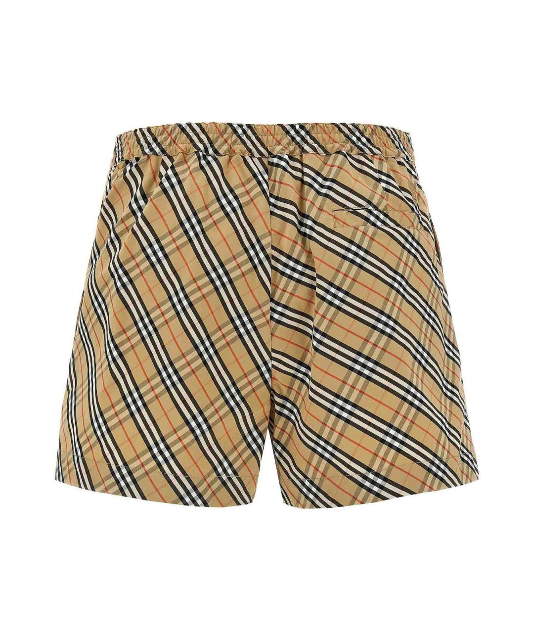 BURBERRY Мульти хлопковые шорты, фото 2