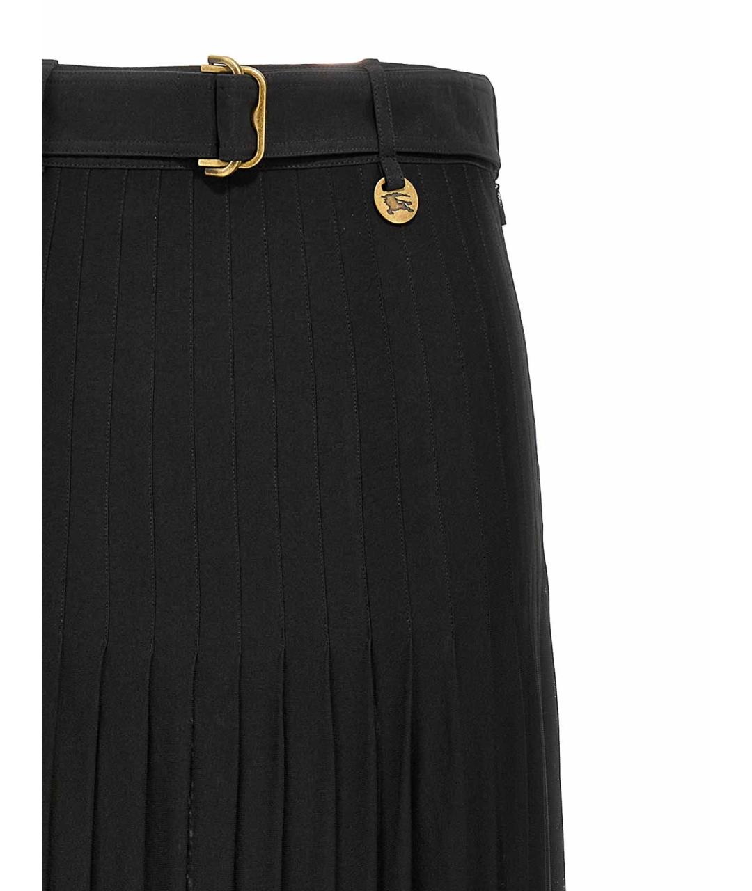 BURBERRY Черная юбка макси, фото 3